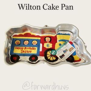 Vintage Wilton Collectable Train Baking Cake Pan